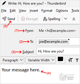 How to Send an Email Using Thunderbird