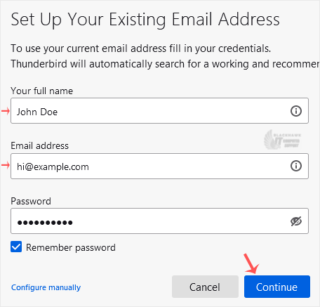 How to Setup a cPanel Email Account in Thunderbird