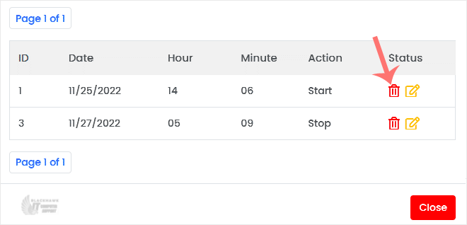 How to Delete the Self-Shutdown Timer in Virtualizor