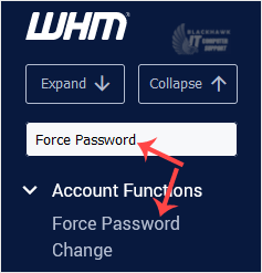 How to Force cPanel Users to Change Their Passwords Using WHM