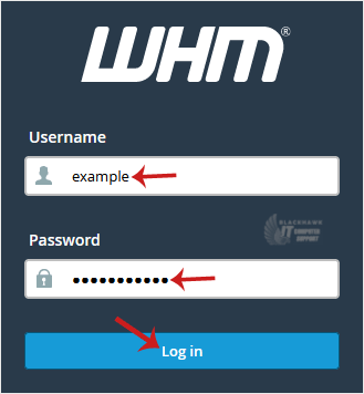 How to Access the Web Host Manager or WHM