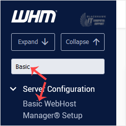 How to Change the Default Nameservers in the WHM Root