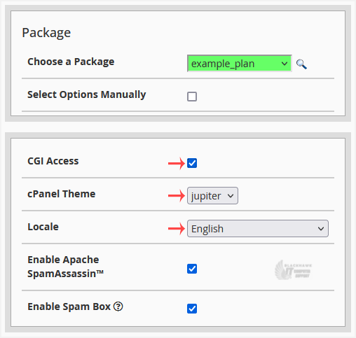How to Create a New Account in WHM