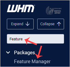 How to Remove a Feature List from WHM