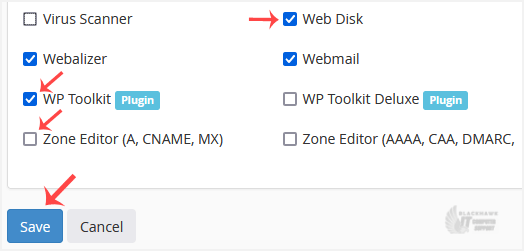 How to Disable Features in WHM Root to Prevent User Overrides