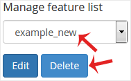 How to Remove a Feature List from WHM