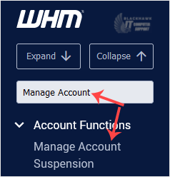 How to Unsuspend cPanel User From WHM Account
