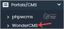 How to Install WonderCMS via Softaculous in cPanel