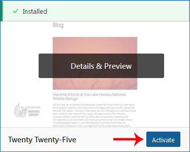 How to Install a New WordPress Theme
