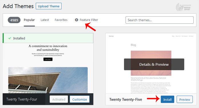 How to Install a New WordPress Theme